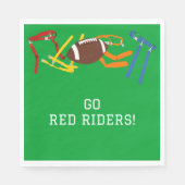 Serviette En Papier Banquet de la fin de la saison (Devant)