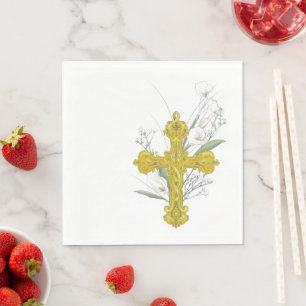 Serviette En Papier Baptême
