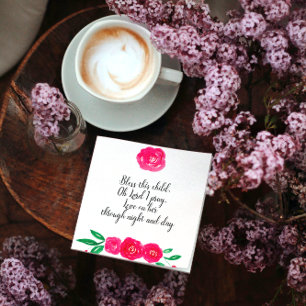 Serviette En Papier Baptême de bébé