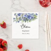 Serviette En Papier Baptême personnalisé (En situation)