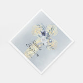 Serviette En Papier Baptême Sainte Croix (Coin)