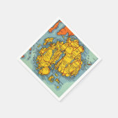 Serviette En Papier Bar Harbor - Île de Mt Desert (Coin)