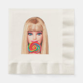 Serviette En Papier Barb Napkins (Devant)