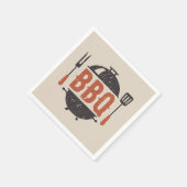 Serviette En Papier Barbecue (Coin)