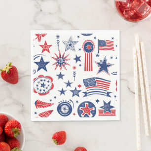 Serviette En Papier Barbecue à l'ancienne