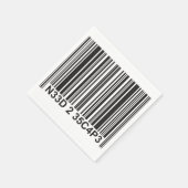 Serviette En Papier Barcode Leetspeak - Besoin d'échapper (Coin)