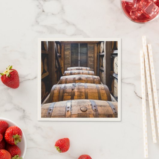 Serviette En Papier barils (En situation)