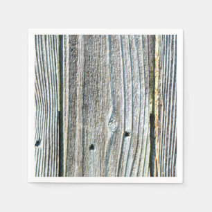 Serviette En Papier Barnwood bois grain écorce rustique