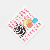 Serviette En Papier Barnyard Animaux Vache fête d'anniversaire (Coin)