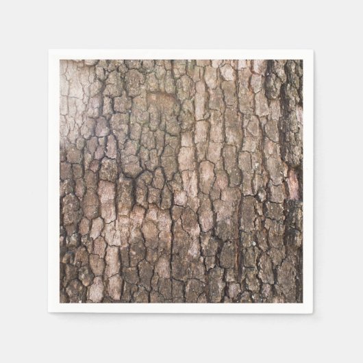 Serviette En Papier Barque d'arbre (Devant)