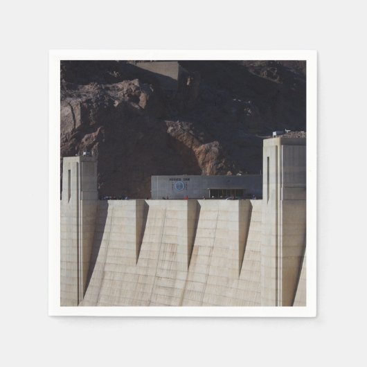 Serviette En Papier Barrage Hoover (Devant)