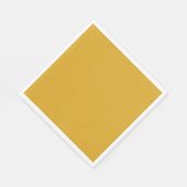 Serviette En Papier barre d'or couleur (Coin)