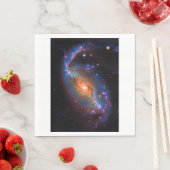 Serviette En Papier Barred Spiral Galaxy Astronomy Picture NGC 1672 (En situation)