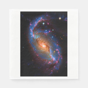 Serviette En Papier Barred Spiral Galaxy Astronomy Picture NGC 1672