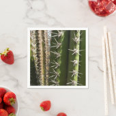 Serviette En Papier Barrel Cactus II Désert Nature Photo (En situation)