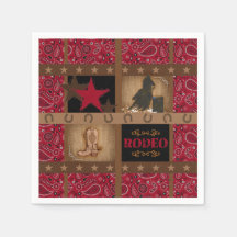 BARREL RACING PAISLEY BARREL RACER DÉCOUPAGE PAPIE