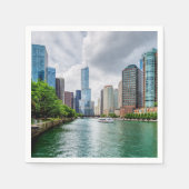 Serviette En Papier Bas Chicago (Devant)