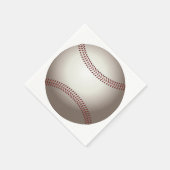 Serviette En Papier Baseball (Coin)