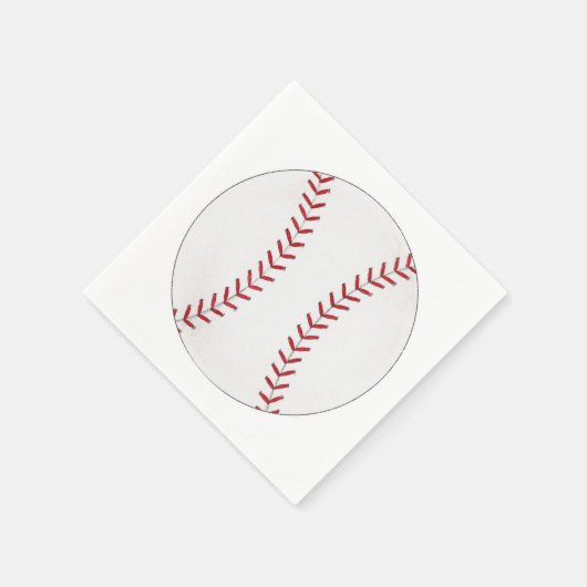 Serviette En Papier Baseball (Coin)