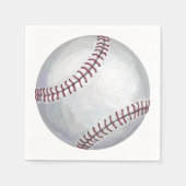 Serviette En Papier Baseball (Devant)