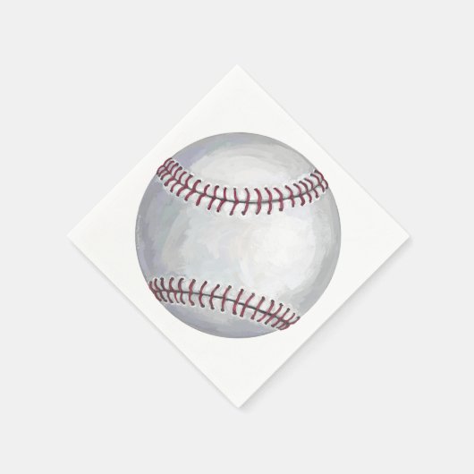 Serviette En Papier Baseball (Coin)