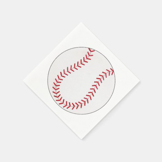 Serviette En Papier Baseball (Coin)