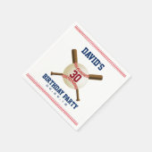 Serviette En Papier Baseball Anniversaire Soirée sportive Thème (Coin)