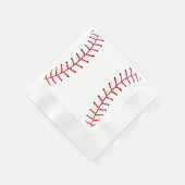 Serviette En Papier Baseball Seams Sport Style Baseball Thème (Coin)
