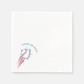 Serviette En Papier Baseball Sportday pour les enfants