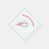 Serviette En Papier Baseball Sportday pour les enfants (Coin)