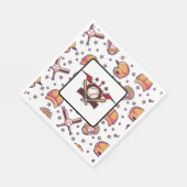 Serviette En Papier Baseball Sports  (Coin)