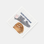 Serviette En Papier Baseball TOUS ÉTOILES Sports sur mesure Fête perso (Coin)