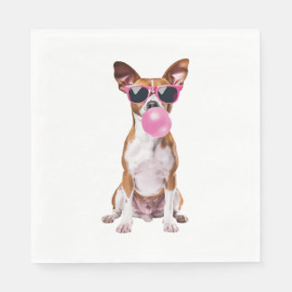 Serviette En Papier Basenji