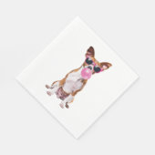 Serviette En Papier Basenji (Coin)