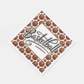 Serviette En Papier Basket-ball (Coin)