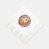 Serviette En Papier basket-ball chat (Coin)