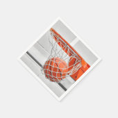 Serviette En Papier basket-ball en net (Coin)