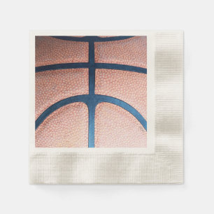 Serviette En Papier Basket-ball sportif