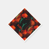 SERVIETTE EN PAPIER BASKETBALL (Coin)