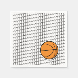 Serviette En Papier Basketball Sports Net Fan Club Party Decor Fun