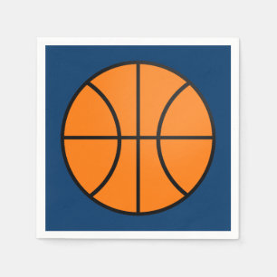 Serviette En Papier Basketball Sports Party Anniversaire Napkins