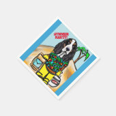 SERVIETTE EN PAPIER BASSET HOOK (Coin)