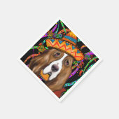 SERVIETTE EN PAPIER BASSET HOUND (Coin)