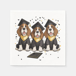 Serviette En Papier Basset Hound Dogs