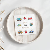 Serviette En Papier Bassin d'anniversaire pour véhicule de service mig