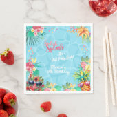 Serviette En Papier Bassin d'été de la piscine d'été (En situation)