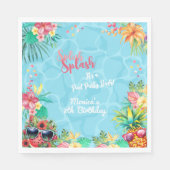 Serviette En Papier Bassin d'été de la piscine d'été (Devant)