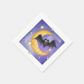 Serviette En Papier Bat (Coin)