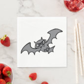 Serviette En Papier Bat malin (En situation)