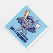 Serviette En Papier Bat mignonne Oui Vous pouvez Bat Mille (Coin)